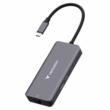 Verbatim USB-C Essentials Multi- Port Hub 6 Port with RJ45 32157