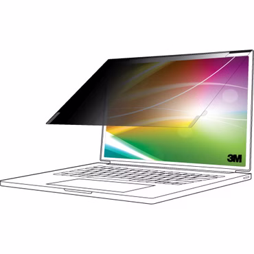 3M BP160W1E Blickschutzf. 16:10 16,0 Bright Screen für Laptop