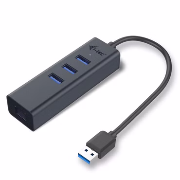 USB-A Metal HUB 3 Port Giga, USB-Hub