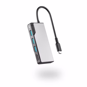 Alogic Fusion Core USB-C 5-Port Hub Space Gray