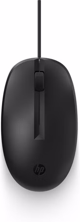 HP 125 - Maus - kabelgebunden - USB - Schwarz - Sonderaktion - für HP 34, Elite Mobile Thin Client mt645 G7, Pro 290 G9, Pro Mobile Thin Client mt440 G3