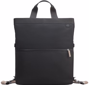HP - Notebook-Rucksack/Tragetasche - wandelbar - 35.8 cm (14.1") - Schwarz, Taupe
