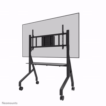Neomounts MOVE Go XL Mobile Floor Stand (fast install, height adjustable), black