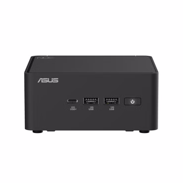 ASUS NUC 15 Pro RNUC15CRHI300002 - Barebone - Mini-PC - 1 x Core 3 100U / 1.2 GHz - RAM 0 GB - Intel Graphics - Wi-Fi 6, Wi-Fi 7, Bluetooth, 2.5GbE, 1GbE - WLAN: 802.11a/b/g/n/ac/ax/be, Bluetooth 5.4 - Schwarz