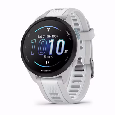 Garmin Forerunner 165 Music GPS Dunstgrau/Steinweiss