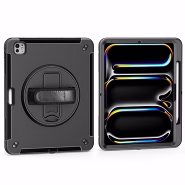 4smarts RuggedCaseGRIP f. Apple iPad Pro 13" (M4.2024).schwarz