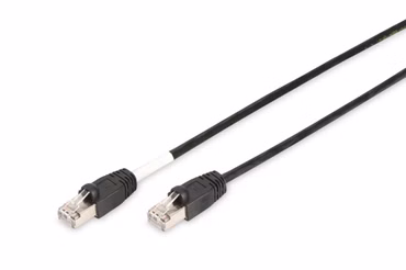 DIGITUS Patchkabel Cat6 S/FTP 2xRJ45 3.0m schwarz Outdoor