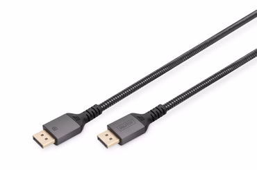 DIGITUS DisplayPort Anschlusskabel 3m Aluminium 8K schwarz