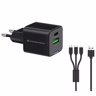 Conceptronic ALTHEA16B 2-Port 33W GaN USB PD Charger