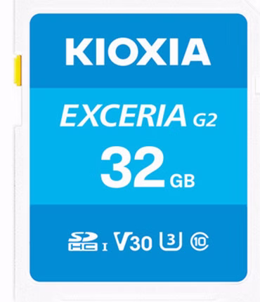 CARD KIOXIA SD-Card Exceria 32GB Gen 2.