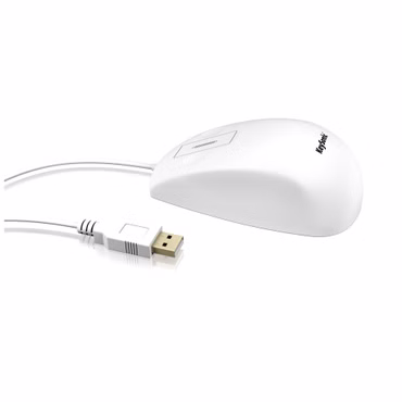 KeySonic KSM-5030M-W Wasserdichte Maus weiß