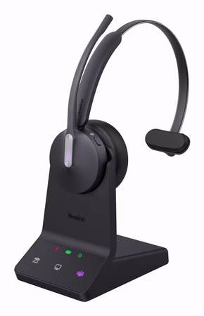 WH64 Mono Teams (schwarz, DECT, Bluetooth, Ladestation, USB)