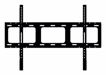 Wandhalterung MB-WallMount-650, für MeetingBoard 65 (grau)