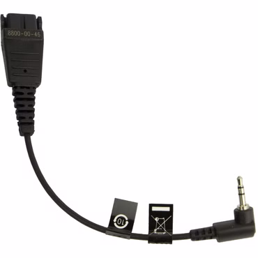 Jabra Headset-Kabel QD > Sub-Mini 2,5mm Klinke