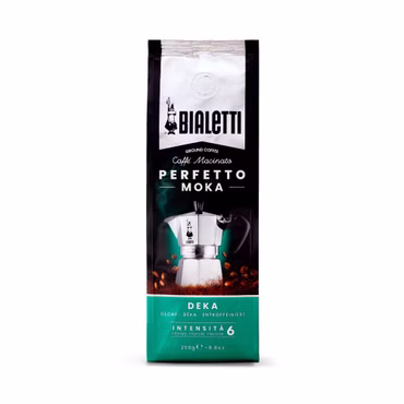 Bialetti Perfetto Moka Deka entkoffeiniert gemahlen 250 g