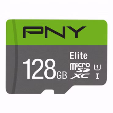 Elite microSD 128 GB (grau/grün, Class 10, UHS-I)