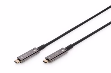 DIGITUS 4K USB 3.1 Typ - C AOC AV-Anschlusskabel, 20m