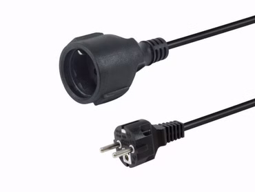 Equip Netzkabel Anschl. Schuko -> CEE7/3 3.00m schwarz