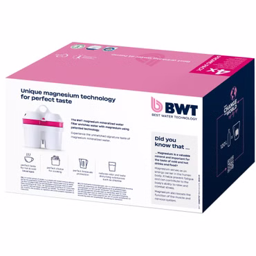 BWT Magnesium Mineralized Water 4er Promopack