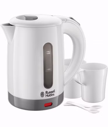 Russell Hobbs Travel weiß Wasserkocher 0,85l 23840-70
