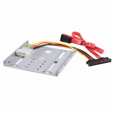 StarTech.com Adapter Bracket für 2,5 (6.4cm) auf 3,5 (8,9cm) HDD - SATA / SSD Festplatten Einbaurahmen für 3.5 Zoll Schacht - Laufwerksschachtadapter - für P/N: 25S22M2NGFFR, S322M225R, SAT2M2NGFF25, SAT32M225, SAT32MSAT257, ST521PMINT