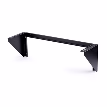 StarTech.com 19 Zoll 3HE Wandhalter Rack Mount vertikal - 3U Rack Bracket 19 Wandverteiler in Stahl schwarz - Open Frame - Halterung - geeignet für Wandmontage - Schwarz - 3U - 48.3 cm (19")