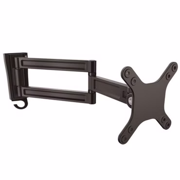 StarTech.com Monitorarm für Wandmontage - Zwei Gelenke - Für VESA Monitore / Flachbildfernseher bis zu 27" (15Kg) - Monitor Wandhalterung - Befestigungskit (Befestigungsplatte, Schrauben, Monitorarm) - einstellbarer Arm - für LCD-Display -