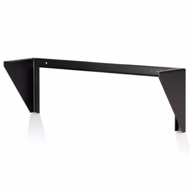 StarTech.com 2HE 19 Zoll Wandmontage Geräte Rack - Open Frame Rack - Stahl - Schwarz - Halterung - geeignet für Wandmontage - Schwarz - 2U - 48.3 cm (19") - für P/N: SV831DUSBUK