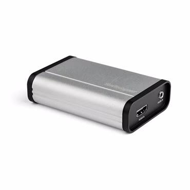StarTech.com HDMI auf USB-C Video Capture Gerät - UVC HDMI Rekorder - Plug-and-Play - Mac und Windows - 1080p - Videoaufnahmeadapter - USB 3.0 - Silber, Schwarz - TAA-konform
