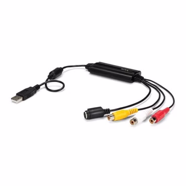 StarTech.com USB Video Capture Adapter Cable, S-Video/Composite to USB 2.0 SD Video Capture Device Cable, TWAIN Support, Analog to Digital Converter for Media Storage, For Windows Only - SD Video Capture Cable (SVID2USB232) - Videoaufnahmea