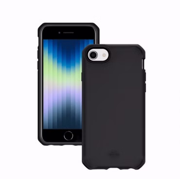 Mobilis SPECTRUM Case solid black mat-iPhone SE/Soft bag
