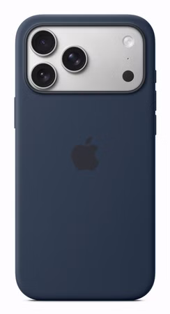 Apple iPhone 17 Pro Max Silikon Case mit MagSafe (mitternacht)