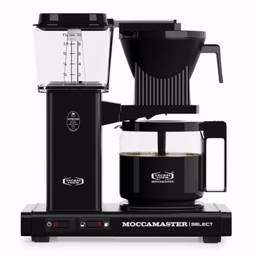 Moccamaster 53987 KBG Select, Filtermaschine Kaffee, Schwarz, 1.25L