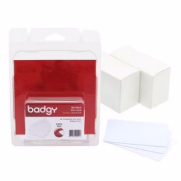 EVOLIS BADGY PVC KARTEN DUENN (200)WEISS