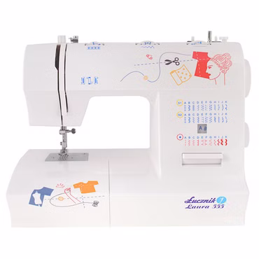 LAURA 555 Nähmaschine mechanisch Łucznik