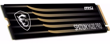 MSI SPATIUM M480 PRO PCIe 4.0 NVMe M.2 1TB PCI Express 4.0 3D NAND