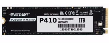 SSD Patriot Viper P410 M.2 PCI-Ex4 NVMe 1 4 1TB 5 GB/s (P410P1TBM28H)