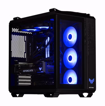 Actina 5901443411857 PC AMD Ryzen™ 7 9800X3D 32 GB DDR5-SDRAM 2 TB SSD NVIDIA GeForce RTX 5090 Midi Tower Schwarz