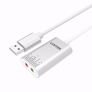 UNITEK Y-247A Audio-Konverter Silber