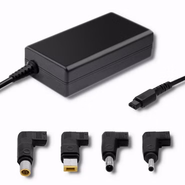 Qoltec 51761 Netzteil für Lenovo | 65W | 4 Stecker | + Netzkabel
