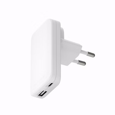 Pro-EU/US Slim Chrg-USB-C 20WUSB-A 18W-W