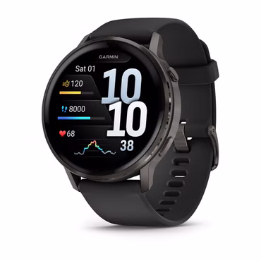 Garmin Venu 4 Smartwatch 45mm schwarz/schiefergrau