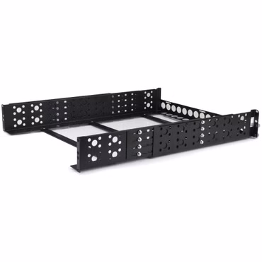 STARTECH.COM 2 HE Universal Server Rack Schienen - TAA-konforme Server Montageschienen mit einstellbarer Tiefe 48,26cm 19Zoll