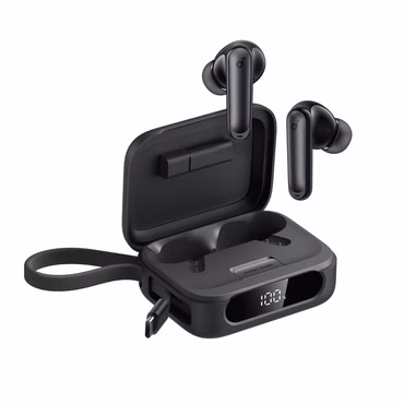 ANKER Soundcore P41i (MFi) schwarz In-Ear Kopfhörer mit Powerbank (integr. USB-C Kabel) Handyhalterung ANC 192h Spielzeit IPX5