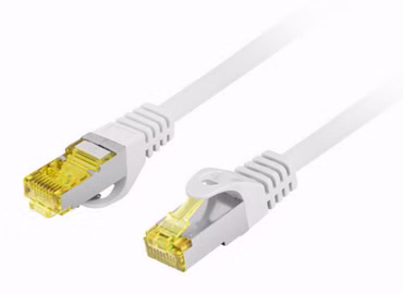 LANBERG PATCHKABEL S/FTP KAT.6A 0.25M GRAU 100% CU LSZH