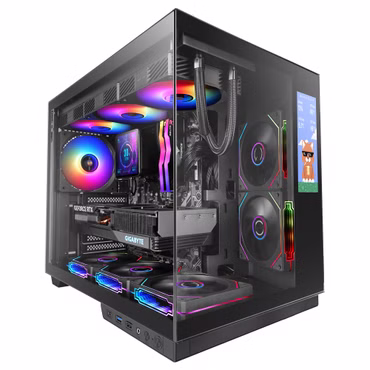 Mars Gaming MCMIRAGE Computer-Gehäuse Midi Tower Schwarz