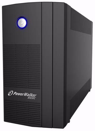 PowerWalker 10121071 Unterbrechungsfreie Stromversorgung (USV) Line-Interaktiv 1 kVA 600 W 3 AC-Ausgänge
