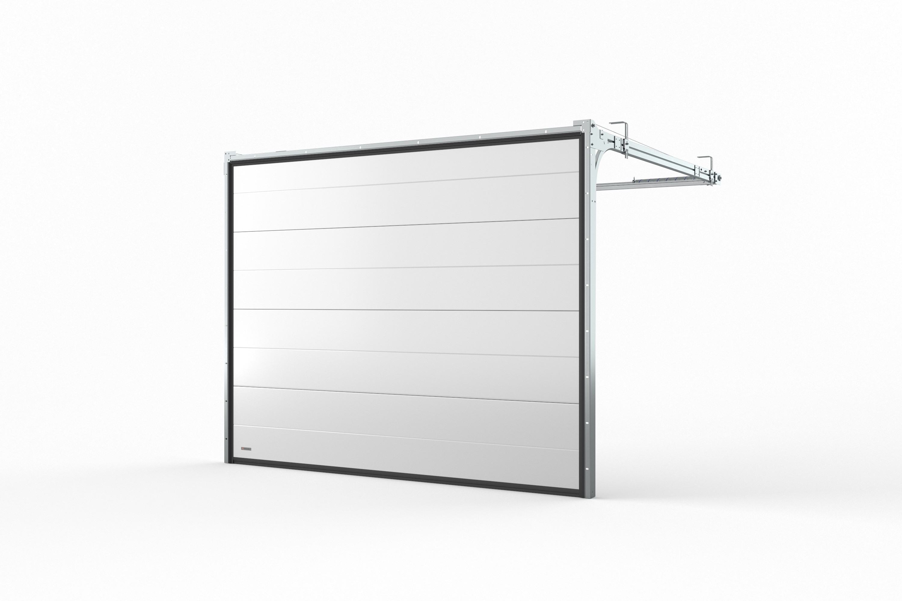 Garagen Deckensektionaltor Mittelsicke, glatt Garagen Deckensektionaltor Mittelsicke, glatt