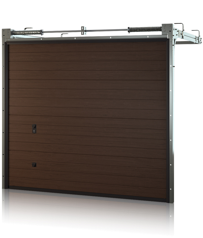 Garagen Deckensektionaltor kleine Sicke, Woodgrain Garagen Deckensektionaltor kleine Sicke, Woodgrain
