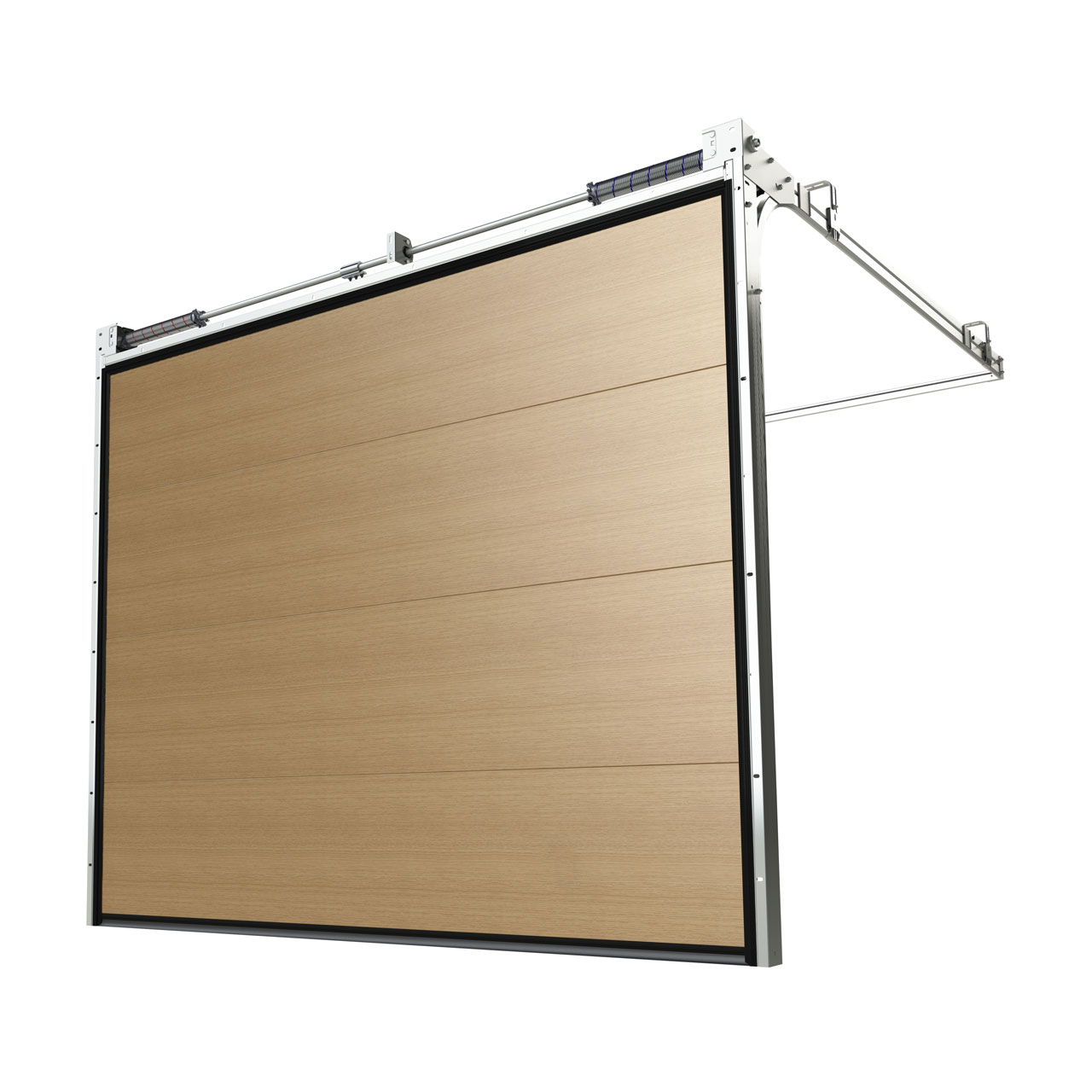 Garagen Deckensektionaltor Großlamelle, Woodgrain Garagen Deckensektionaltor Großlamelle, Woodgrain